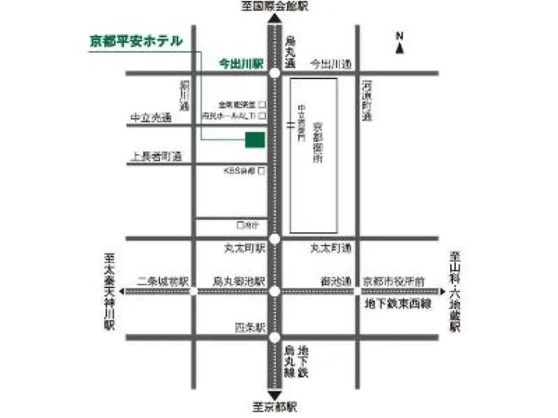 Gosho Nishi Kyoto Heian Hotel